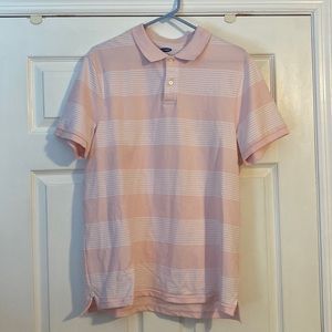 Mens old navy half button up collard shirt